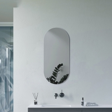 Signature Hugo Oblong Bathroom Mirror 800mm H x 400mm W