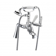 Signature Hampstead Bath Shower Mixer Tap with Shower Kit - Chrome
