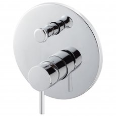 Vema Maira Manual Concealed Shower Valve with Diverter Single Handle - Chrome
