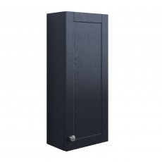Signature Malmo Wall Hung 1-Door Storage Unit 300mm Wide - Indigo Ash
