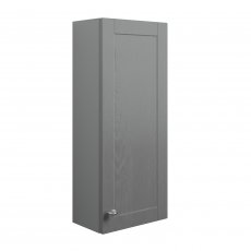 Signature Malmo Wall Hung 1-Door Storage Unit 300mm Wide - Grey Ash