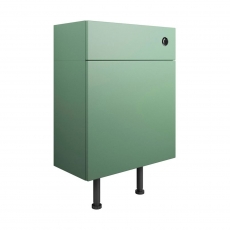 Signature Malmo Back to Wall WC Toilet Unit 500mm Wide - Matt Sage Green