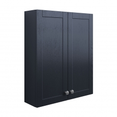 Signature Malmo Wall Hung 2-Door Storage Unit 600mm Wide - Indigo Ash