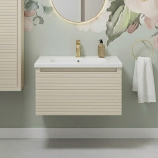 Signature Marshal 800mm 1-Drawer Wall Hung Vanity Unit