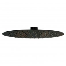 Vema Timea Round Shower Head 250mm Diameter - Black