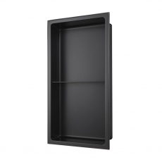 Signature Shower Niche 610mm H x 305mm W - Matt Black