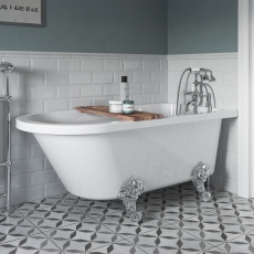Signature Monarch Traditional Corner Freestanding Bath