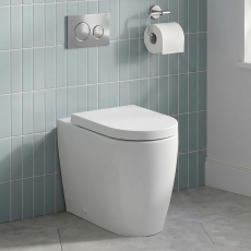 Signature Nazca Rimless Comfort Height Back to Wall Toilet (inc Soft Close Seat)