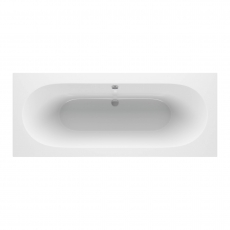 Signature Olympus Rectangular Double Ended Bath 1600mm x 750mm - 0 Tap Hole
