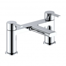 Signature Onyx Bath Filler Tap Pillar Mounted - Chrome