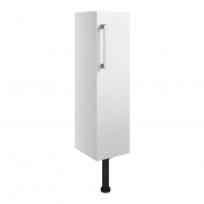 Signature Oslo Floor Standing 1-Door Slim Base Unit 200mm Wide - White Gloss