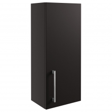 Signature Oslo Wall Hung 1-Door Storage Unit 300mm Wide - Matt Graphite Grey