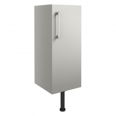 Signature Oslo Floor Standing 1-Door Base Unit 300mm Wide - Light Grey Gloss