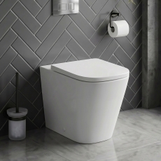 Signature Poseidon Rimless Back to Wall Toilet (inc Soft Close Seat)