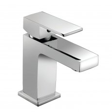 Signature Surface Mono Basin Mixer Tap Single Handle with Click Clack Waste - Chrome