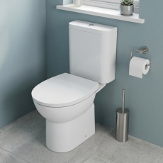 Signature QuikPak Rimless Close Coupled Toilet (inc Soft Close Seat)