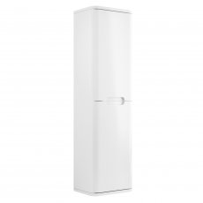 Signature Randers Wall Hung 2-Door Tall Unit 350mm Wide - White Gloss