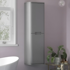 Signature Randers 350mm Wall Hung 2-Door Tall Storage Unit