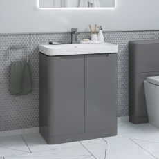 Signature Randers 800mm 2-Door Floor Standing Vanity Unit