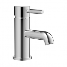 Signature Sail Basin Mixer Tap Single Handle with Click Clack Waste - Chrome