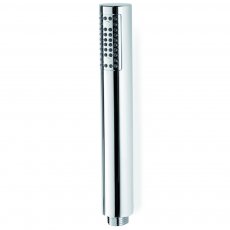 Vema Cylinder Single Jet Shower Handset - Chrome