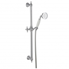 Signature Traditional Slide Rail Shower Kit - Chrome