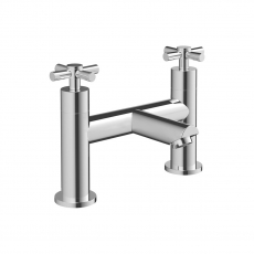 Signature Scope Bath Filler Tap Pillar Mounted - Chrome