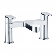 Signature Spirit Bath Filler Tap Pillar Mounted - Chrome