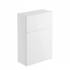 Signature Stockholm Back to Wall WC Toilet Unit 600mm Wide - White Gloss