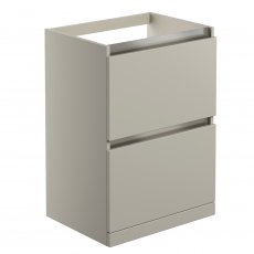 Signature Stockholm 600mm 2-Drawer Floor Standing Countertop Vanity Unit
