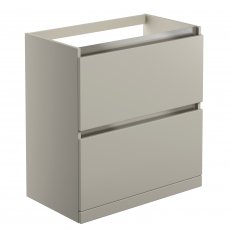 Signature Stockholm 800mm 2-Drawer Floor Standing Countertop Vanity Unit