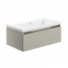 Signature Stockholm 800mm 1-Drawer Wall Hung Vanity Unit