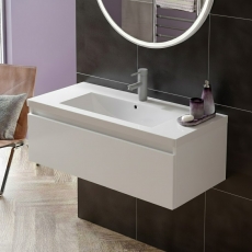 Signature Stockholm 800mm 1-Drawer Wall Hung Vanity Unit