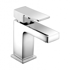 Signature Surface Mono Basin Mixer Tap Single Handle with Click Clack Waste - Chrome