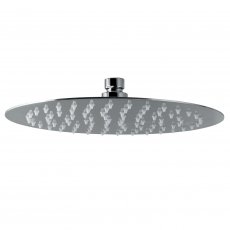 Vema Tiber Round Shower Head 250mm Diameter - Stainless Steel