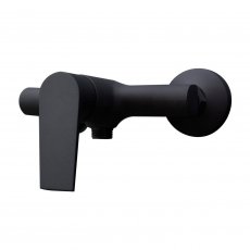 Vema Timea Exposed Shower Valve Single Outlet - Black