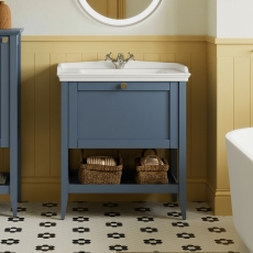 Signature Tribute 800mm 1-Drawer Floor Standing Vanity Unit