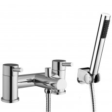 Signature Vedra Bath Shower Mixer Tap with Shower Kit - Chrome