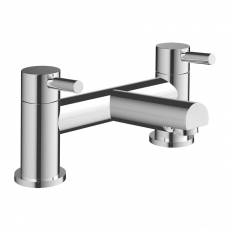 Signature Gravity Bath Filler Tap Pillar Mounted - Chrome