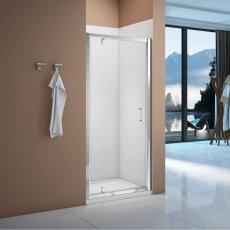 Merlyn Vivid Boost Pivot Shower Door - 6mm Glass