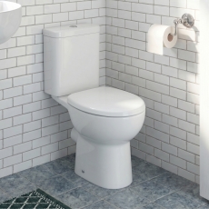 Signature Zeus Close Coupled Toilet (inc Soft Close Seat)