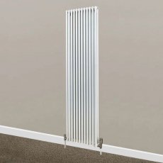 S4H Chaucer Double Vertical Radiator 1820mm H x 402mm W - White