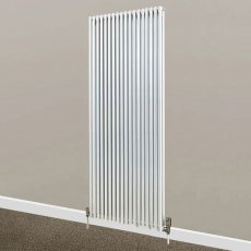 S4H Chaucer Double Vertical Radiator 1820mm H x 606mm W - White