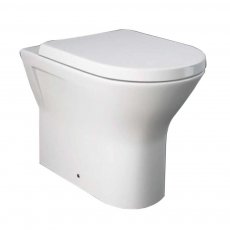 Delphi Marbella Back To Wall Toilet 550mm Projection - Soft Close Seat