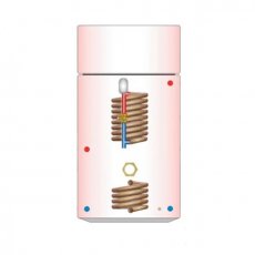 Telford Tristar Vented Thermal Store Copper Combination Cylinder - Sealed Boiler Coil - 160 Litre