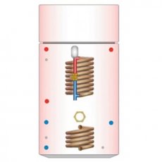 Telford Tristar Vented Thermal Store Copper Combination Cylinder - Solar Thermal Coil - 250 Litre
