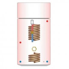 Telford Tristar Vented Thermal Store Copper Combination Cylinder - Sealed Boiler Coil - 250 Litre