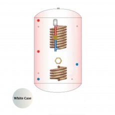 Telford Tristor Thermal Store Sealed System Solar 1500Mm X 450Mm Copper Cylinder 200 Litre - White Case