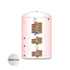 Telford Tristor Vented Thermal Store Copper Cylinder Solar Thermal + Sealed Boiler Coils 200 Litre