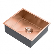 The 1810 Company Axixuno 450U 1.0 Bowl Undermount Kitchen Sink - Copper